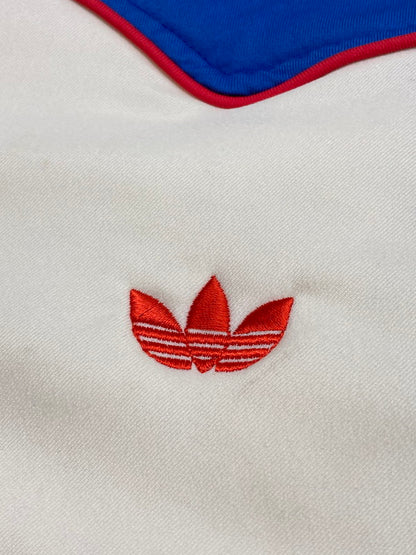 【中古品】【メンズ】 adidas アディダス PADED JACKET UST-5005T パデッドジャケット アウター 中綿ジャケット デサント期 146-250924-kk-31-min サイズ：表記無し 下記参照 カラー：アイボリー 万代Net店