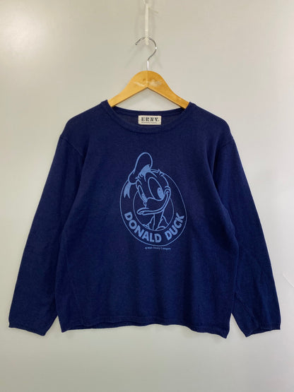 【中古品】【メンズ】 ERNY DISNEY KNIT ニット トップス 146-250904-ks-55-min カラー：ブルー 万代Net店