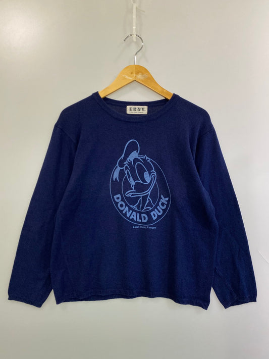 【中古品】【メンズ】 ERNY DISNEY KNIT ニット トップス 146-250904-ks-55-min カラー：ブルー 万代Net店