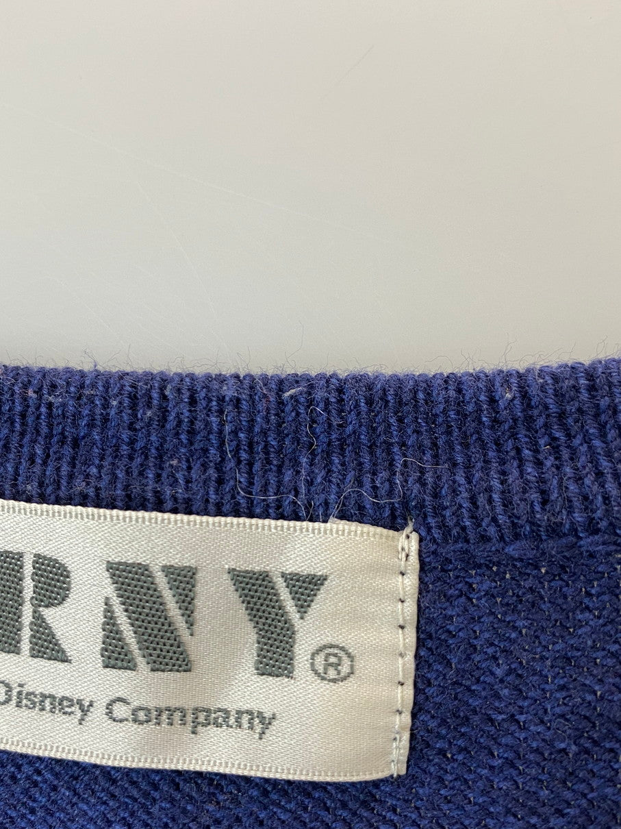【中古品】【メンズ】 ERNY DISNEY KNIT ニット トップス 146-250904-ks-55-min カラー：ブルー 万代Net店