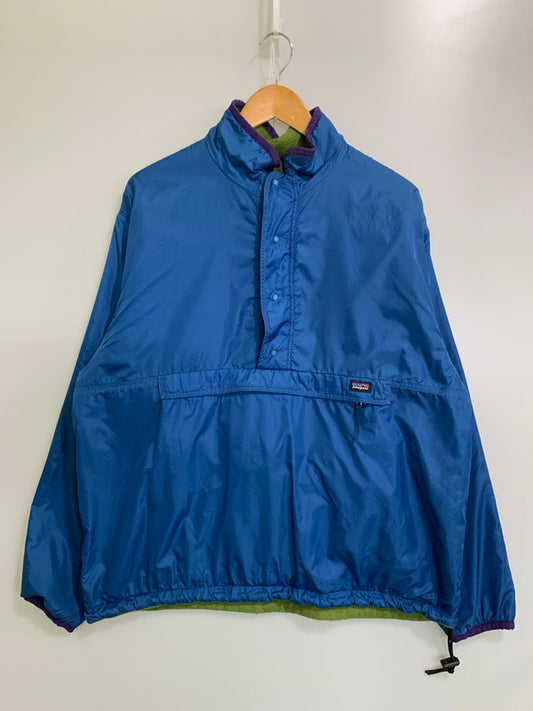 【現状渡し品】【メンズ】 patagonia パタゴニア 29351 80'S GLISSADE JACKET グリッサードジャケット 144-250904-ks-13-min サイズ：L カラー：ブルー/グリーン 万代Net店