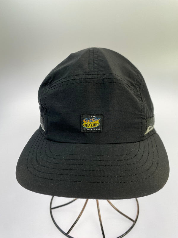 【中古品】【メンズ】 CHALLENGER チャレンジャー FIREBALL JET CAP CLG-AC 022-016 ファイヤーボール ジェットキャップ 帽子 185-250909-kk-23-min サイズ：F カラー：ブラック 万代Net店