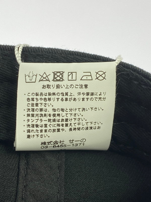 【中古品】【メンズ】 FR2 DOKO ? エフアールツー ドコ WHERE...? CAP FRA1138 ロゴキャップ 帽子 185-250909-kk-22-min サイズ：F カラー：ブラック 万代Net店