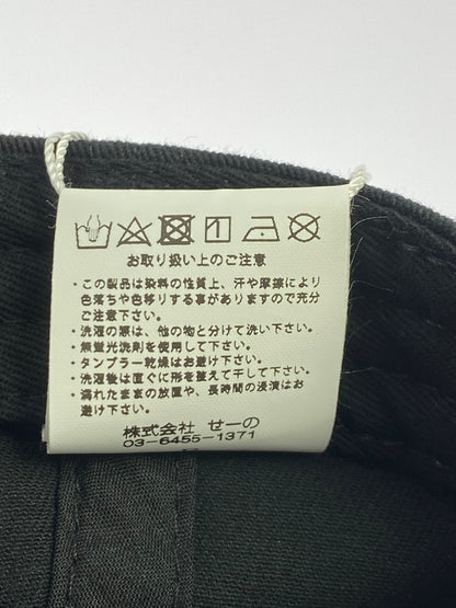 【中古品】【メンズ】 FR2 DOKO ? エフアールツー ドコ WHERE...? CAP FRA1138 ロゴキャップ 帽子 185-250909-kk-22-min サイズ：F カラー：ブラック 万代Net店