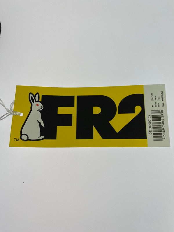 【中古品】【メンズ】 FR2 DOKO ? エフアールツー ドコ WHERE...? CAP FRA1138 ロゴキャップ 帽子 185-250909-kk-22-min サイズ：F カラー：ブラック 万代Net店