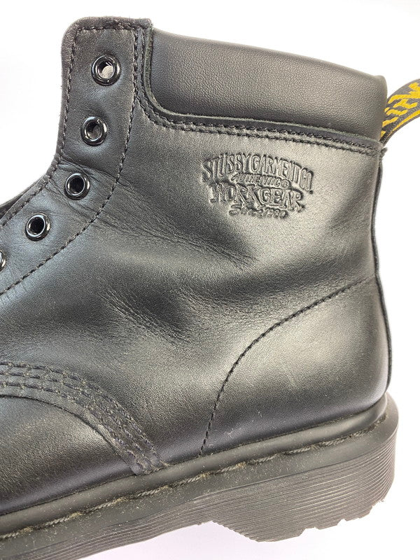 【中古品】【メンズ】 STUSSY ステューシー × DR.MARTINS ドクターマーチン 27584001 939 BOOT BLACK 靴 シューズ ブーツ 164-250906-AS-16-min サイズ：US8 カラー：ブラック 万代Net店