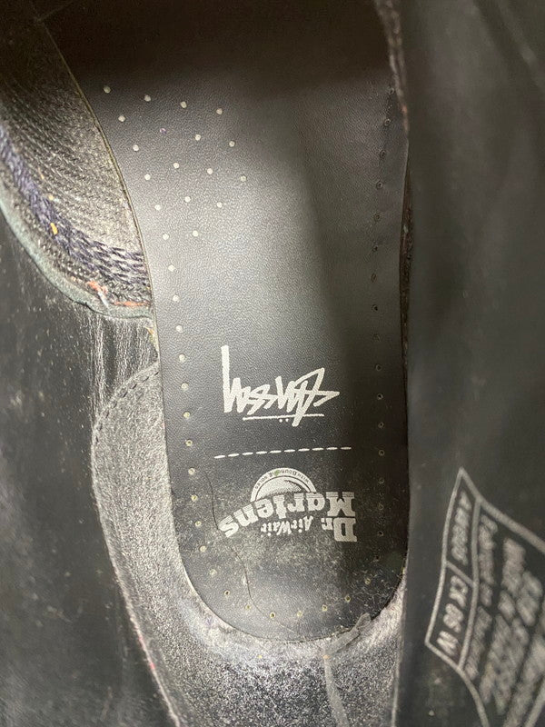 【中古品】【メンズ】 STUSSY ステューシー × DR.MARTINS ドクターマーチン 27584001 939 BOOT BLACK 靴 シューズ ブーツ 164-250906-AS-16-min サイズ：US8 カラー：ブラック 万代Net店