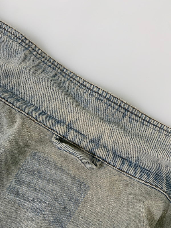 【中古品】【メンズ】 ULLA POPKEN ウラ・ポプケン WASHED DENIM JACKET ウォッシュド デニム ジャケット メンズ アウター 141-250914-em-18-min カラー：インディゴブルー 万代Net店