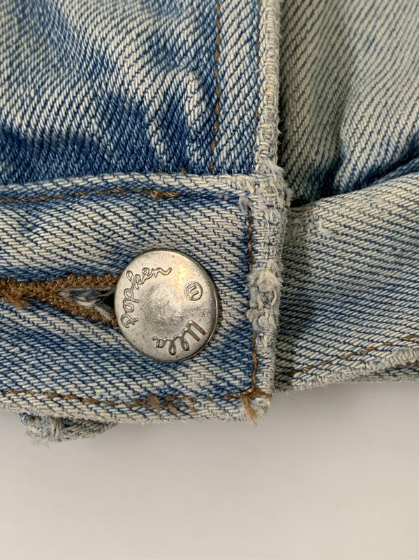 【中古品】【メンズ】 ULLA POPKEN ウラ・ポプケン WASHED DENIM JACKET ウォッシュド デニム ジャケット メンズ アウター 141-250914-em-18-min カラー：インディゴブルー 万代Net店