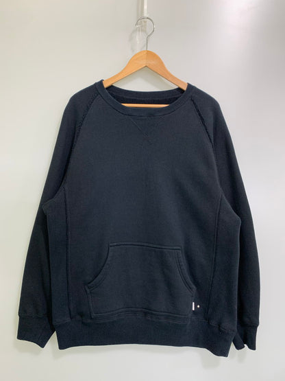 【中古品】【メンズ】 SUGARHILL シュガーヒル 21AWSW02 RAW EDGE SWEAT SHIRTBLACK スウェット トレーナー 140-250902-AS-46-min サイズ：2 カラー：ブラック 万代Net店