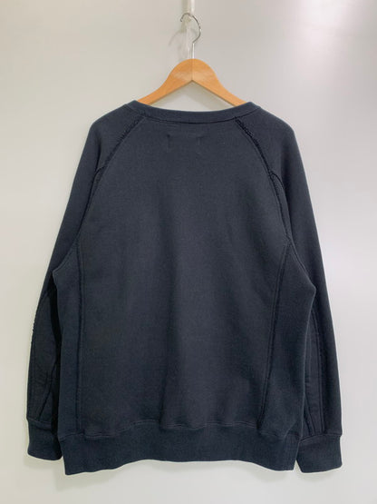 【中古品】【メンズ】 SUGARHILL シュガーヒル 21AWSW02 RAW EDGE SWEAT SHIRTBLACK スウェット トレーナー 140-250902-AS-46-min サイズ：2 カラー：ブラック 万代Net店