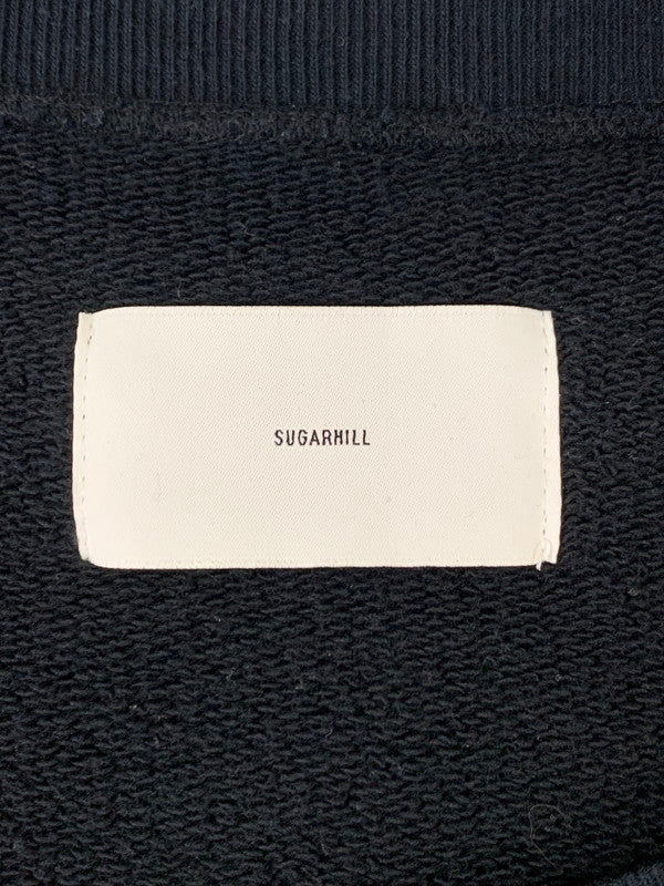 【中古品】【メンズ】 SUGARHILL シュガーヒル 21AWSW02 RAW EDGE SWEAT SHIRTBLACK スウェット トレーナー 140-250902-AS-46-min サイズ：2 カラー：ブラック 万代Net店