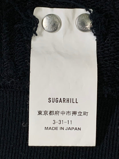 【中古品】【メンズ】 SUGARHILL シュガーヒル 21AWSW02 RAW EDGE SWEAT SHIRTBLACK スウェット トレーナー 140-250902-AS-46-min サイズ：2 カラー：ブラック 万代Net店