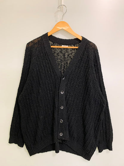 【中古品】【メンズ】 AROUSAL アローサル 23FW-KT02 NEP CARDIGAN ネップカーディガン 140-250902-AS-48-min サイズ：L カラー：ブラック 万代Net店