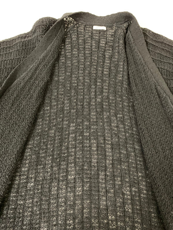 【中古品】【メンズ】 AROUSAL アローサル 23FW-KT02 NEP CARDIGAN ネップカーディガン 140-250902-AS-48-min サイズ：L カラー：ブラック 万代Net店