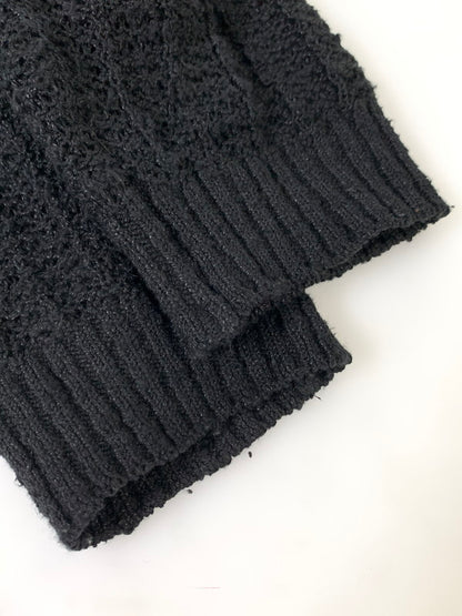 【中古品】【メンズ】 AROUSAL アローサル 23FW-KT02 NEP CARDIGAN ネップカーディガン 140-250902-AS-48-min サイズ：L カラー：ブラック 万代Net店