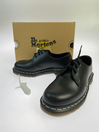 【中古美品】【レディース】 Dr.Martens ドクターマーチン 24757001 1461 WS 3ホール レザーシューズ ホワイトステッチ 167-250906-AS-2-min サイズ：US7 カラー：ブラック 万代Net店