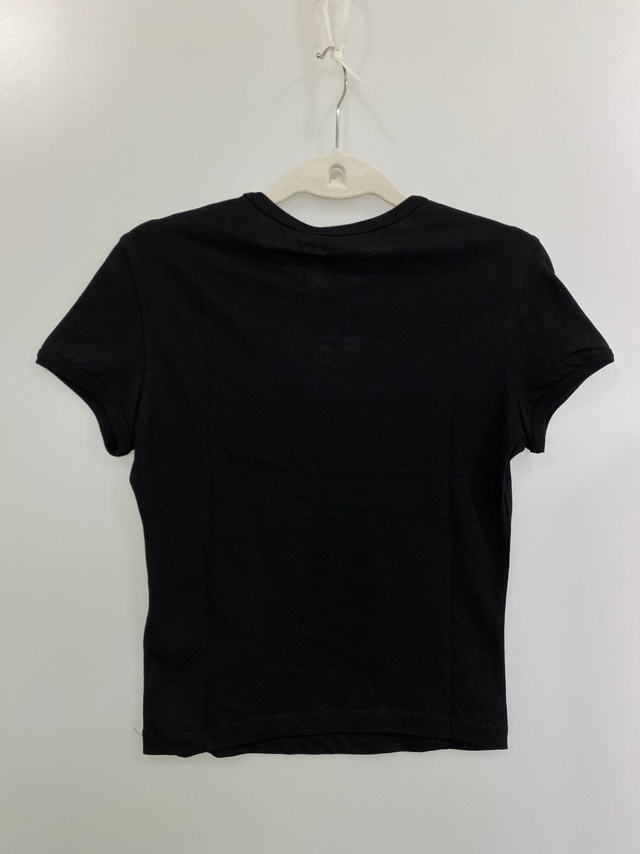 【中古美品】【レディース】 DIESEL ディーゼル A16839 UNCUTIE-LONG SS TEE Ｔシャツ トップス 168-250904-ks-29-min サイズ：S カラー：ブラック 万代Net店