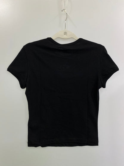 【中古美品】【レディース】 DIESEL ディーゼル A16839 UNCUTIE-LONG SS TEE Ｔシャツ トップス 168-250904-ks-29-min サイズ：S カラー：ブラック 万代Net店