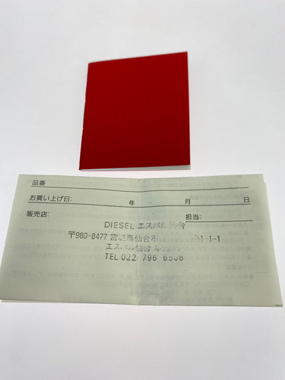 【中古品】【メンズ/レディース】 DIESEL ディーゼル STAINLESS STEAL OVAL LOGO NECKLACE DX143300DJW ステンレススチール オーバルロゴ ネックレス アクセサリー 192-250909-kk-06-min カラー：シルバー 万代Net店