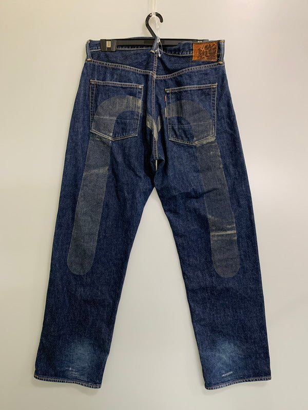 【現状渡し品】【メンズ】 EVISU エヴィス ビッグカモメ デニムパンツ ボトムス 156-250904-ks-08-min カラー：インディゴ 万代Net店