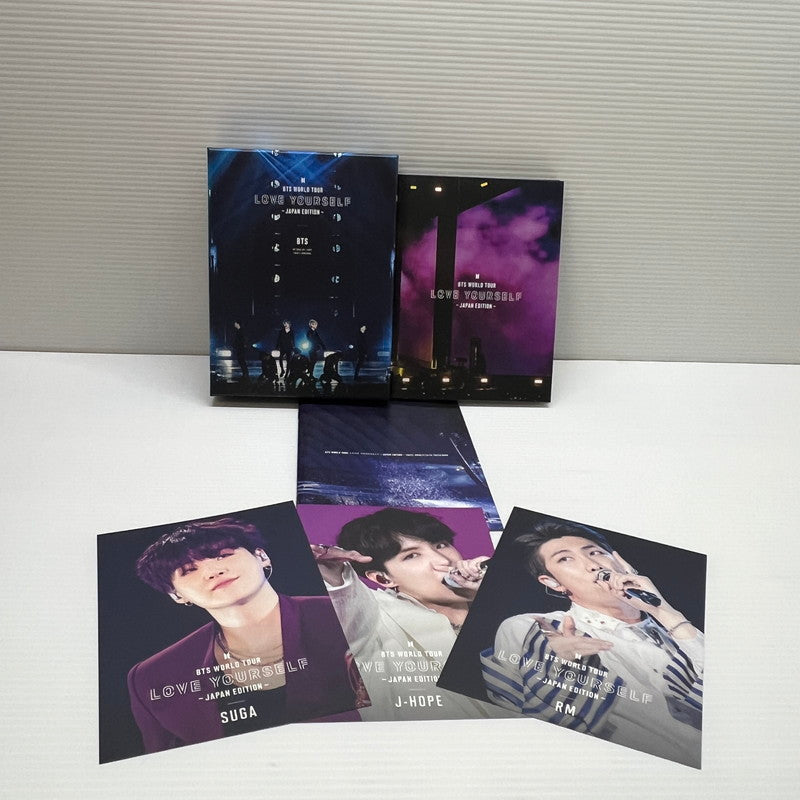 【中古品】 BTS WORLD TOUR 'LOVE YOURSELF' ～JAPAN EDITION～ ［3Blu-ray Disc+LIVEフォトブックレット 010-250925-em-12-min 万代Net店