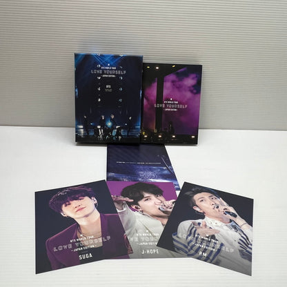 【中古品】 BTS WORLD TOUR 'LOVE YOURSELF' ～JAPAN EDITION～ ［3Blu-ray Disc+LIVEフォトブックレット 010-250925-em-12-min 万代Net店