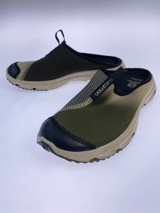 【中古品】【メンズ】 SALOMON サロモン 414233 ×BEAMS RX SLIDE 3.0 靴 シューズ サンダル 165-250906-AS-17-min サイズ：28.0cm カラー：グリーン系 万代Net店