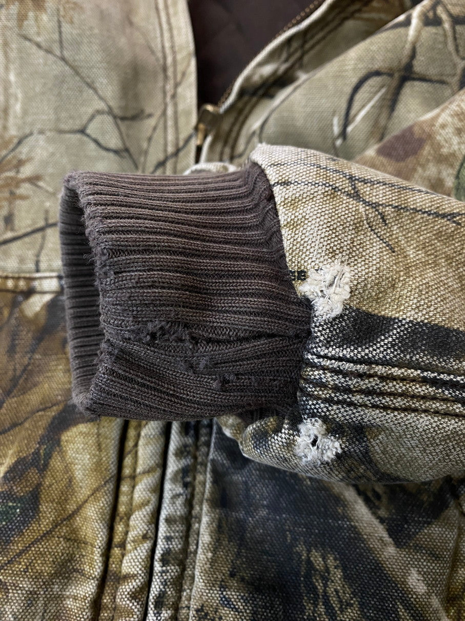 【現状渡し品】【レディース】 Carhartt カーハート RN13706 リアルツリーカモ　アクティブジャケット 169-250904-ks-28-min サイズ：M 万代Net店