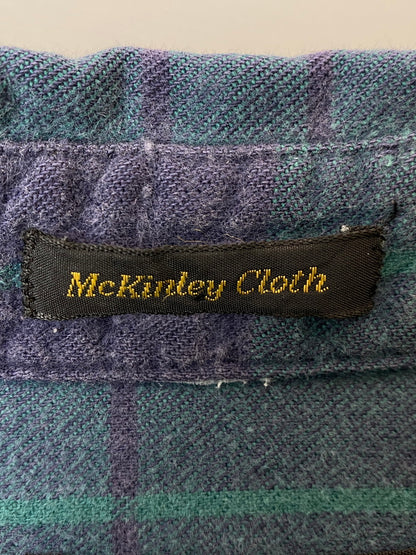 【中古品】【メンズ】 Eddie Bauer エディー・バウアー 90S CHECK LS SHIRT 90年代 チェック 長袖シャツ トップス 146-250909-jt-19-min カラー：グリーン系 万代Net店