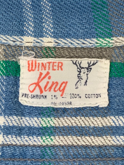 【現状渡し品】【メンズ】 WINTER KING ウィンター・キング 60S FLANNEL SHIRT フランネルシャツ 146-250904-ks-16-min 万代Net店