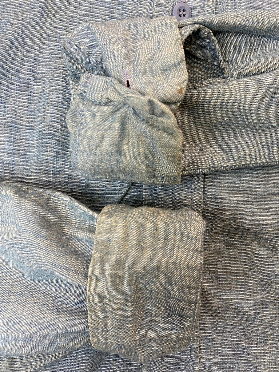 【中古品】【メンズ】 MADEWELL メイドウェル 70S LS SHIRT MILNE.I.G 長袖シャツ トップス 146-250909-jt-18-min サイズ：14 1/2 カラー：インディゴ 万代Net店