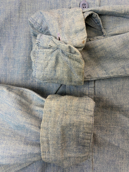 【中古品】【メンズ】 MADEWELL メイドウェル 70S LS SHIRT MILNE.I.G 長袖シャツ トップス 146-250909-jt-18-min サイズ：14 1/2 カラー：インディゴ 万代Net店
