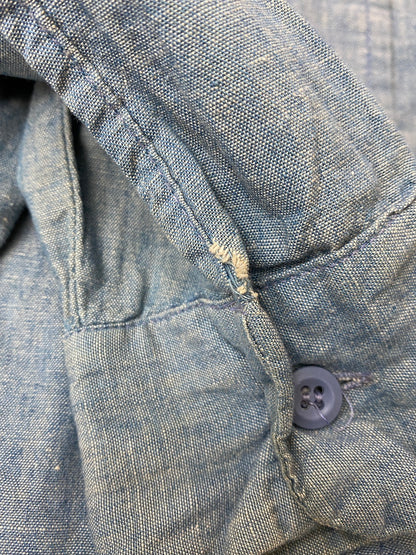 【中古品】【メンズ】 MADEWELL メイドウェル 70S LS SHIRT MILNE.I.G 長袖シャツ トップス 146-250909-jt-18-min サイズ：14 1/2 カラー：インディゴ 万代Net店