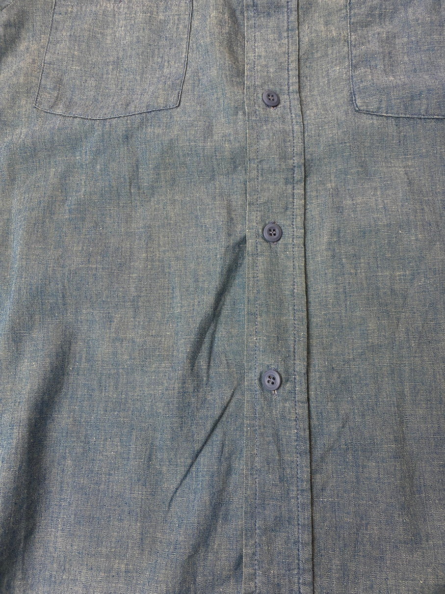 【中古品】【メンズ】 MADEWELL メイドウェル 70S LS SHIRT MILNE.I.G 長袖シャツ トップス 146-250909-jt-18-min サイズ：14 1/2 カラー：インディゴ 万代Net店