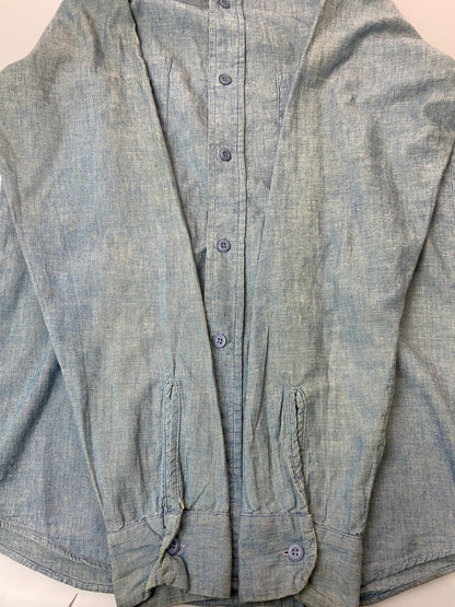 【中古品】【メンズ】 MADEWELL メイドウェル 70S LS SHIRT MILNE.I.G 長袖シャツ トップス 146-250909-jt-18-min サイズ：14 1/2 カラー：インディゴ 万代Net店