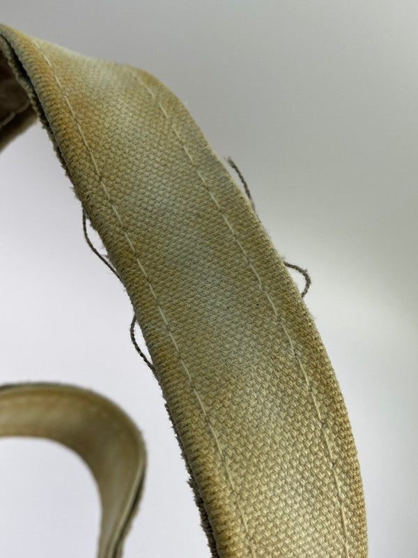 【現状渡し品】【メンズ/レディース】 L.L.Bean エルエルビーン BOAT AND TOTE90S USA製 ボート アンド トート トートバッグ 90年代 キャンバス カバン 188-250912-em-09-min カラー：ホワイト/ブラウン 万代Net店