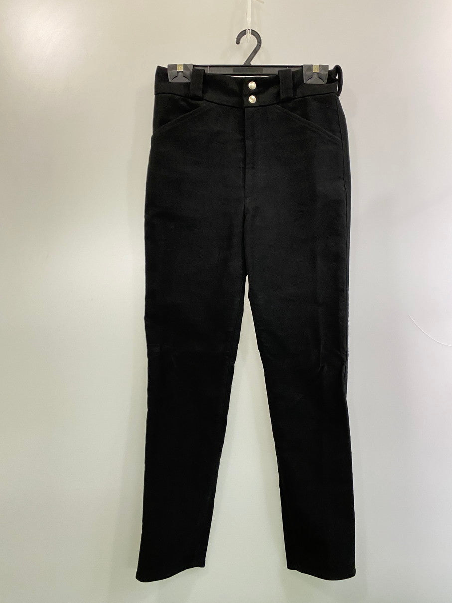 【中古品】【メンズ】 COMOLI コモリ 24年秋冬 モールスキンライダー パンツ A03-03009 ボトムス 151-250909-jt-08-min サイズ：2 カラー：ブラック 万代Net店