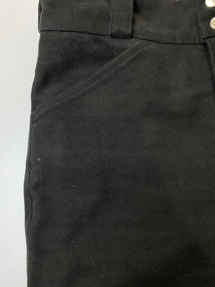 【中古品】【メンズ】 COMOLI コモリ 24年秋冬 モールスキンライダー パンツ A03-03009 ボトムス 151-250909-jt-08-min サイズ：2 カラー：ブラック 万代Net店