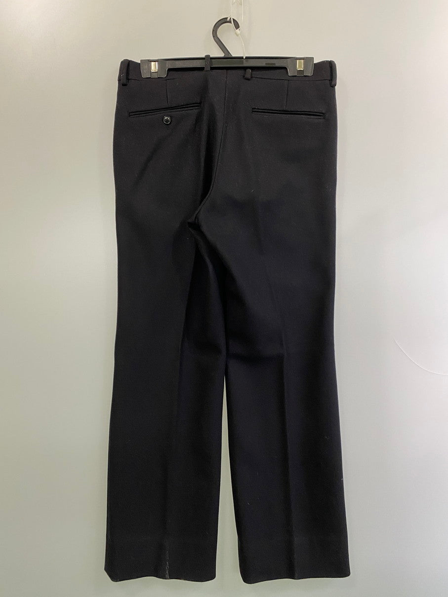 【中古品】【メンズ】 COMOLI コモリ ライトメルトン パイプドステム パンツ A03-03019 ボトムス 151-250909-jt-09-min サイズ：3 カラー：ブラック 万代Net店