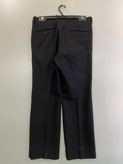 【中古品】【メンズ】 COMOLI コモリ ライトメルトン パイプドステム パンツ A03-03019 ボトムス 151-250909-jt-09-min サイズ：3 カラー：ブラック 万代Net店