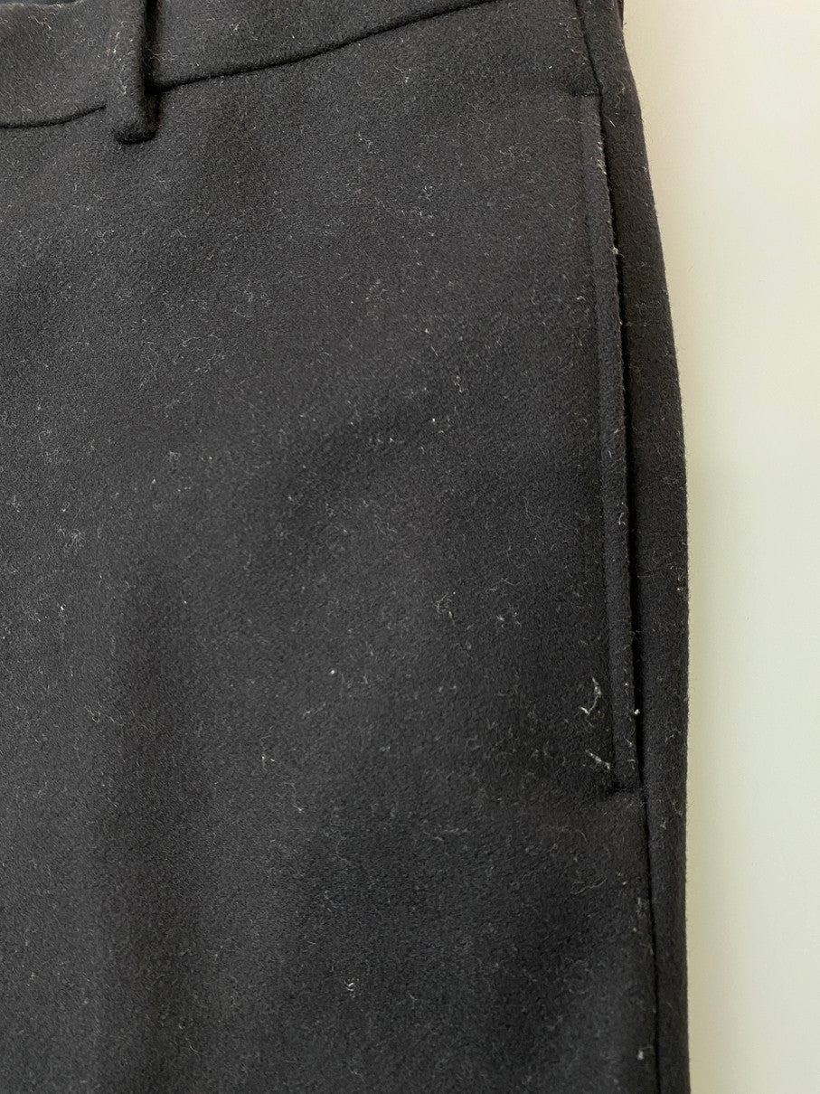 【中古品】【メンズ】 COMOLI コモリ ライトメルトン パイプドステム パンツ A03-03019 ボトムス 151-250909-jt-09-min サイズ：3 カラー：ブラック 万代Net店