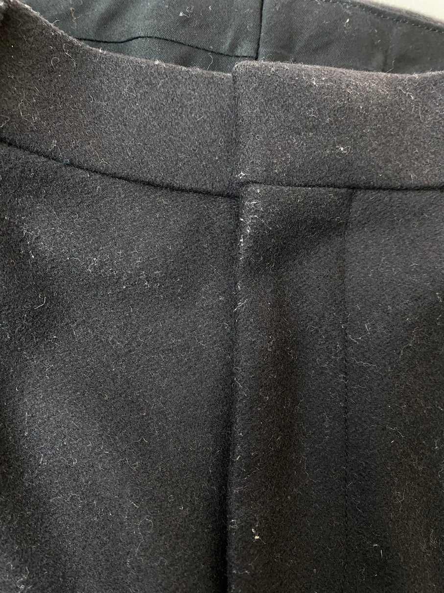 【中古品】【メンズ】 COMOLI コモリ ライトメルトン パイプドステム パンツ A03-03019 ボトムス 151-250909-jt-09-min サイズ：3 カラー：ブラック 万代Net店