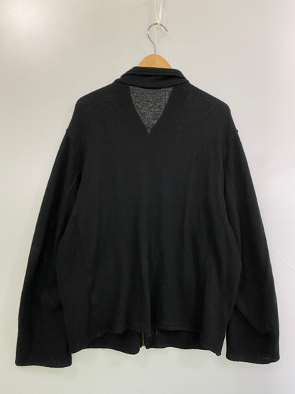 【中古品】【メンズ】 COMOLI コモリ ウール和紙 ジップショートジャケット B01-06006 ライトアウター ニット 140-250909-jt-01-min サイズ：3 カラー：ブラック 万代Net店