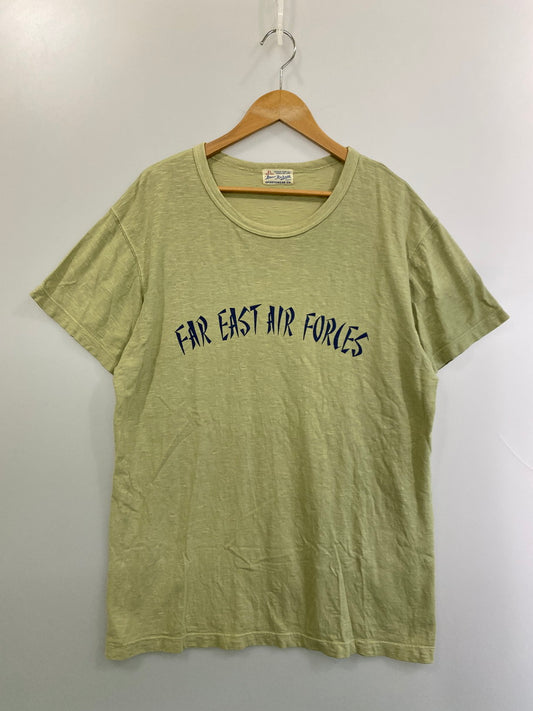 【中古品】【メンズ】 Buzz Rickson's バズリクソンズ BUBR77267 FAR EAST AIR FORCES トップス 145-250904-ks-47-min サイズ：XL カラー：ライトグリーン 万代Net店
