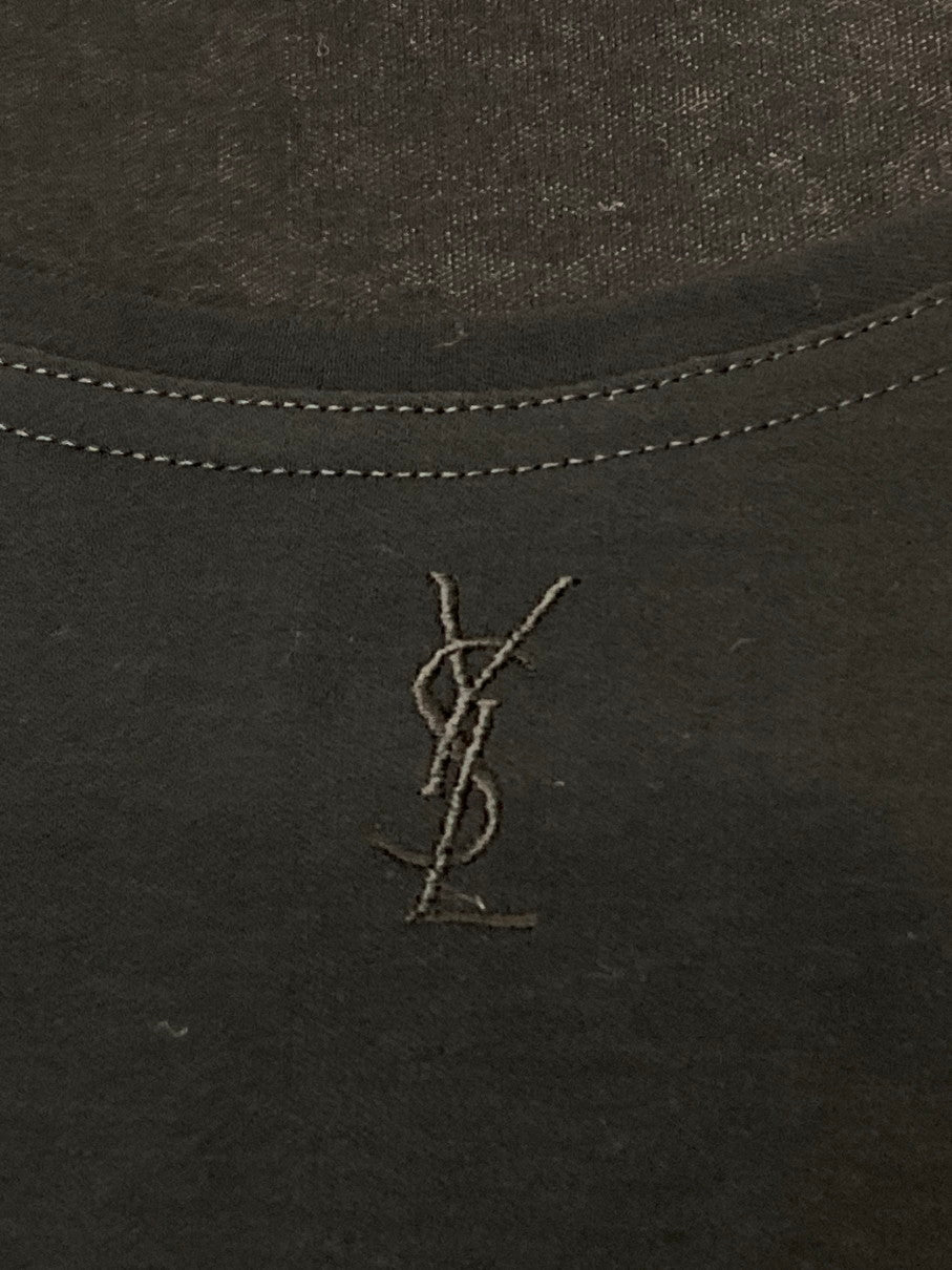 【中古品】【レディース】 YVES SAINT LAURENT イヴ・サンローラン SS SHORT DRESS BLACK SMGO-391 半袖 レディース ショート ドレス ワンピース スカート 170-250922-em-23-min サイズ：M カラー：ブラック 万代Net店