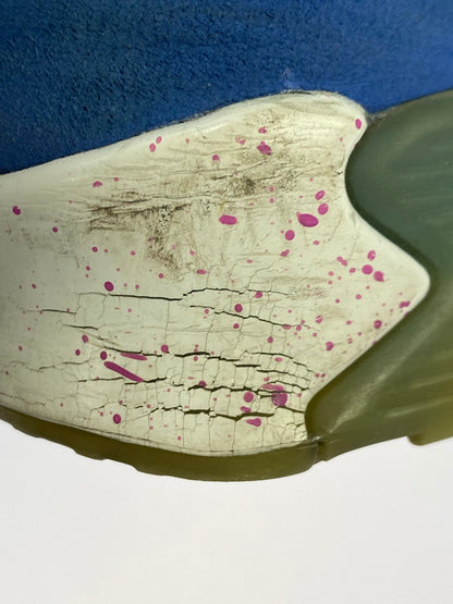 【中古品】【メンズ】 NIKE ナイキ ×UNDEFEATED アンディフィーテッド AIR MAX 90 BLUE PURPLE CQ2289-400 エアマックス90 スニーカー 160-250912-em-16-min サイズ：27cm カラー：パシフィックブルー/パープル 万代Net店