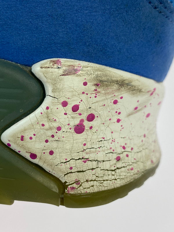 【中古品】【メンズ】 NIKE ナイキ ×UNDEFEATED アンディフィーテッド AIR MAX 90 BLUE PURPLE CQ2289-400 エアマックス90 スニーカー 160-250912-em-16-min サイズ：27cm カラー：パシフィックブルー/パープル 万代Net店