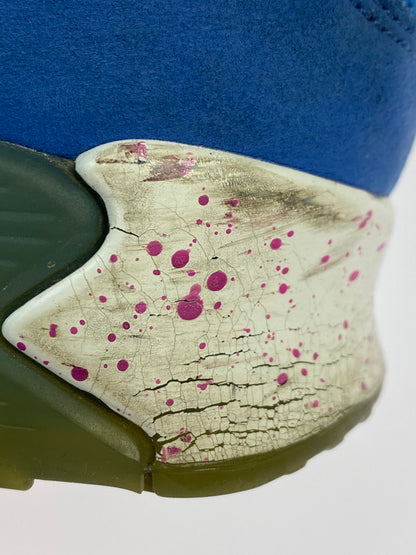 【中古品】【メンズ】 NIKE ナイキ ×UNDEFEATED アンディフィーテッド AIR MAX 90 BLUE PURPLE CQ2289-400 エアマックス90 スニーカー 160-250912-em-16-min サイズ：27cm カラー：パシフィックブルー/パープル 万代Net店