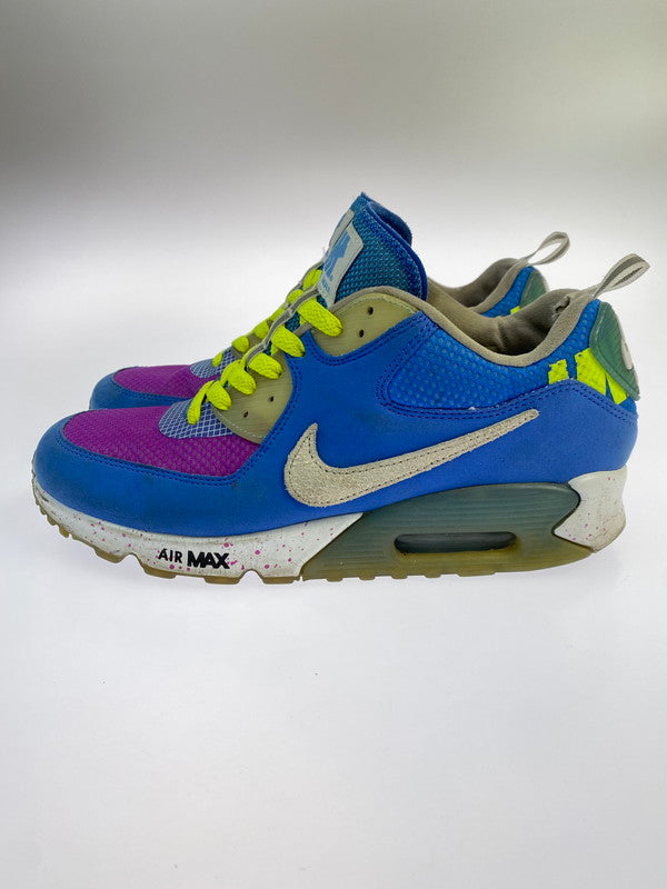 【中古品】【メンズ】 NIKE ナイキ ×UNDEFEATED アンディフィーテッド AIR MAX 90 BLUE PURPLE CQ2289-400 エアマックス90 スニーカー 160-250912-em-16-min サイズ：27cm カラー：パシフィックブルー/パープル 万代Net店